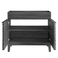 thumbnail image 4 of Modway Render 35" MDF and Particleboard Bathroom Vanity Cabinet in Charcoal, 4 of 8