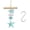 Green, variant on Yihuala Wind Chimes,Handmade Wooden Wind Chimes Hanging Decoration for Garden,Patios, Balconys Yard Lawns