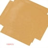 BECARSTIAY 100Pcs/set Kraft Paper Bags Oil Proof Sauce Cake Package Treat Paper Bag for Weddings Birthday Party