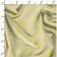 thumbnail image 2 of Soimoi Yellow Fabric - By the Yard - 42 Inch Wide - Leaves & Flower Floral Print Fabric - Nature - inspired and Graceful Designs for Fashion and Home Printed Fabric, 2 of 6