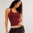 thumbnail image 2 of LYMAYTER Women Y-Back Tank Solid Color Workout Vest Casual Slim Stretchy Athletic Top‌ S-XL, 2 of 10