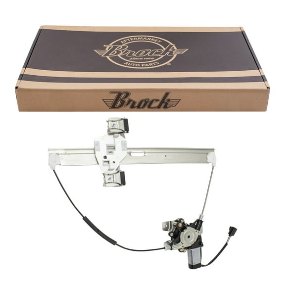 Brock Window Regulator w/ Motor for 2003-2009 H2 Rear Right 15771354