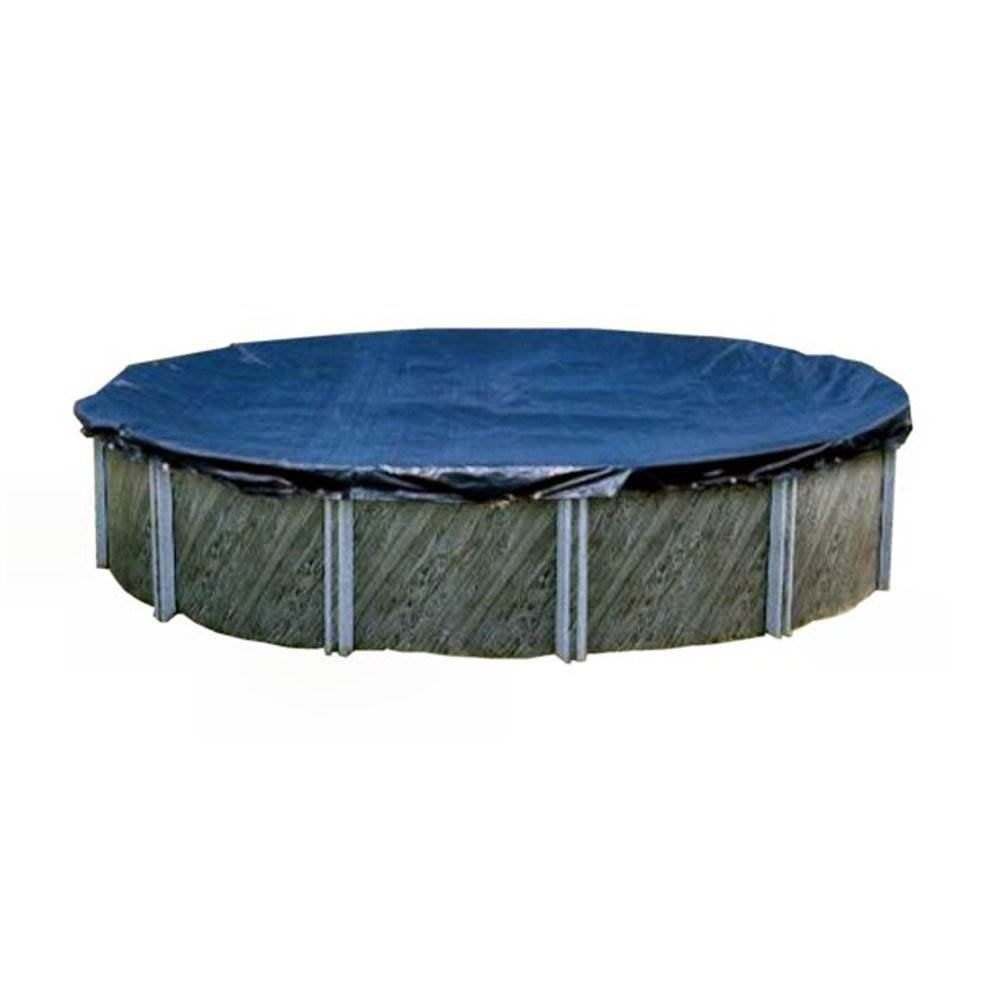 18ft Round ArmorKote 20yr Solid Above Ground Winter Pool Cover 