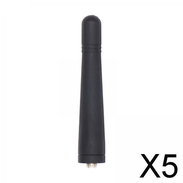Antena de Repuesto Baoblaze para TK-3180 TK-3360 TK-3202 Recepción de Señal Profesional Negro 5 piezas