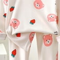 thumbnail image 4 of UAYOTSE Boys Long Sleeve Pajama Two Piece Set, Cute Pattern Loungewear Sleep Outfit for Toddler Boys Size 6-12 Months, 4 of 4
