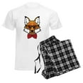 thumbnail image 6 of CafePress - Hipster Fox Men's Light Pajamas - Men's Light Loose Fit Cotton Pajama Set, 6 of 7