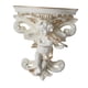 thumbnail image 2 of Estante flotante decorativo con escultura de ángel para pared, decoración del hogar, estatua de resina, organizador de figuras para florero, guardería Crema con Violín, 2 of 8