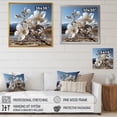 thumbnail image 4 of Designart "Blooming Dogwood Blossoms II" Dogwood Floater Framed Canvas Wall Art, 4 of 5