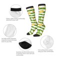 thumbnail image 6 of Balery Watercolor St Patrick Day Fun Novelty Socks Men'S Women'S Crew Socks Funny Crazy Novelty Socks Quirky And Cool Socks, 6 of 9