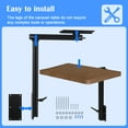 thumbnail image 6 of golytefs Rv Adjustable Table Leg Height Adjustable Rv Table Leg Bracket for Rvs (Black), 6 of 9