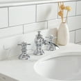 thumbnail image 4 of Water Creation Queen 24"W Wood Single Bathroom Vanity in Cashmere Gray & White, 4 of 4