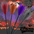 thumbnail image 3 of Halloween Witch Broom Plastic Witch Broom Props Witch Broom Party Decoration for Halloween Costume Decoration, 3 of 3