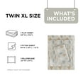 thumbnail image 6 of Regency Heights Twin XL Size Cotton Flannel Sheet Set, 3-Piece Flannel Bed Sheets Twin XL, 100% Cotton Bed Sheets Set with Deep Pocket, Multi Leaves, 6 of 7