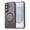 Purple, variant on Asuwish Compatible with Samsung Galaxy S25 FE 5G Magnetic Phone Case Translucent Matte Anti-fingerprint Back Military Grade DropProof Shockproof Protective Cover for S 25 EF S25F 25S Women Men Purple