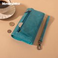 thumbnail image 3 of Monedero Montana West para mujer, tarjeteros grandes y organizadores de dinero para mujer, cartera de teléfono con monedero y correa de muñeca MWC-593TQ, 3 of 7