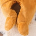 thumbnail image 6 of ZHANGDER Infant Toddler Lion Fancy Dress Costume Baby Winter Flannel Hooded Romper Christmas Jumpsuit, 6 of 8