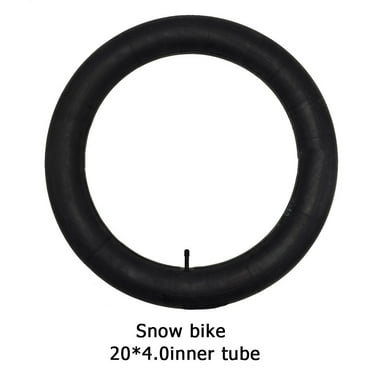 Gerich Bike Inner Tube 20*4 inch Wided Rubber Spare Tube for Snowmobiles Bicycles
