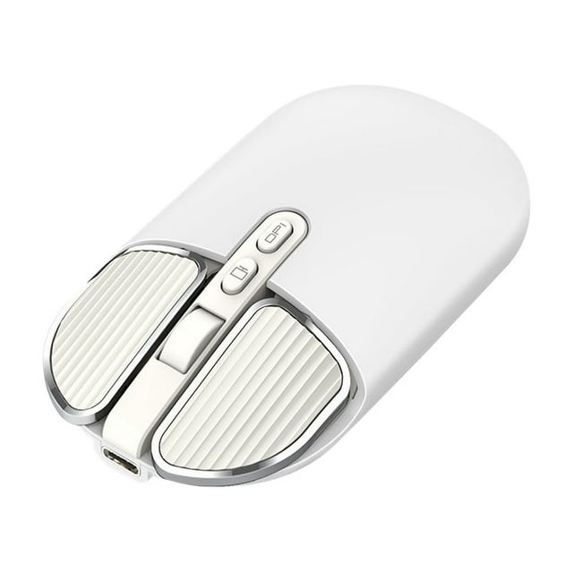 SDNall Wireless Mouse for Laptop and Computer, Cute Design with Dual-Mode Bluetooth and 2.4G Connection, Silent Operation, Adjustable DPI, Portable for Office and Home Use
