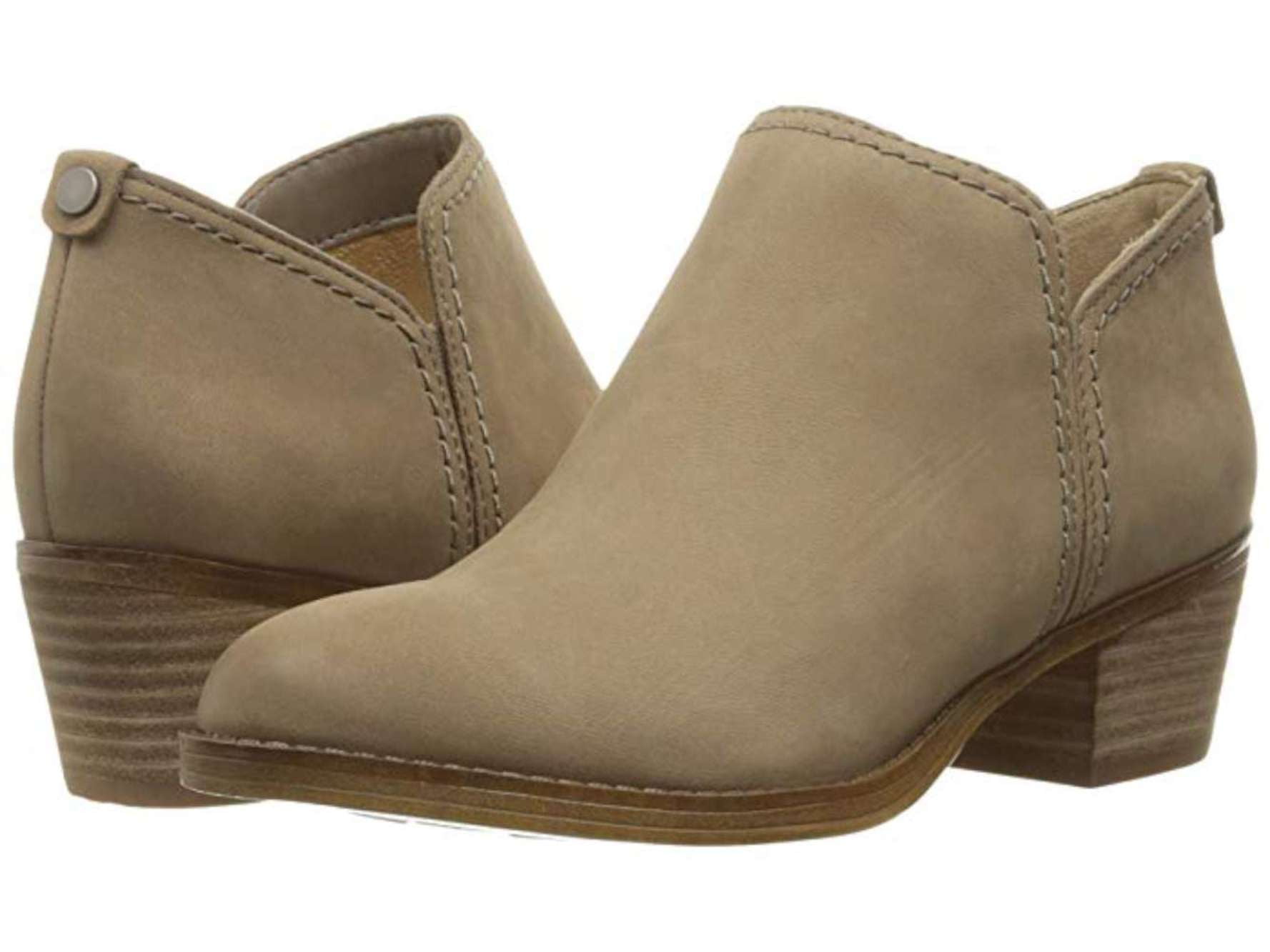 zarie leather ankle booties