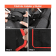 thumbnail image 4 of Organizador Maletero Bloosom  Para Asiento Coche Bolsa Con Bolsillos Negro con rojo, 4 of 4