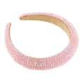 thumbnail image 7 of Unique Bargains 1 Pc Rhinestone Headband for Women Bling Padded Hairband Hair Accessories 1.18 Inch Wide Pink, 7 of 7