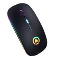 thumbnail image 1 of CAROOTU Rechargeable Wireless Mouse Slim Ergonomics Design Silent Office Mouse 1600DPI 2.4GHZ, 1 of 7