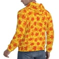 thumbnail image 6 of Haiem fall retro maple leaf Patterned Men's Hoodie with Kangaroo Pocket - Ideal Pullover Sweatshirt for Daily Wear, Travel, and Home-Large, 6 of 7