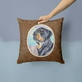 thumbnail image 2 of Carolines Treasures 7107PW1414 Rottweiler Fabric Decorative Pillow  14Hx14W multicolor, 2 of 4