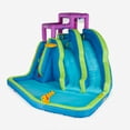 thumbnail image 3 of Kahuna 90793 Twin Falls Outdoor Inflatable Splash Pool Backyard Water Slide Park, 3 of 7