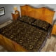 thumbnail image 4 of Juego de cama acolchado con estampado de uvas doradas, 4 of 5