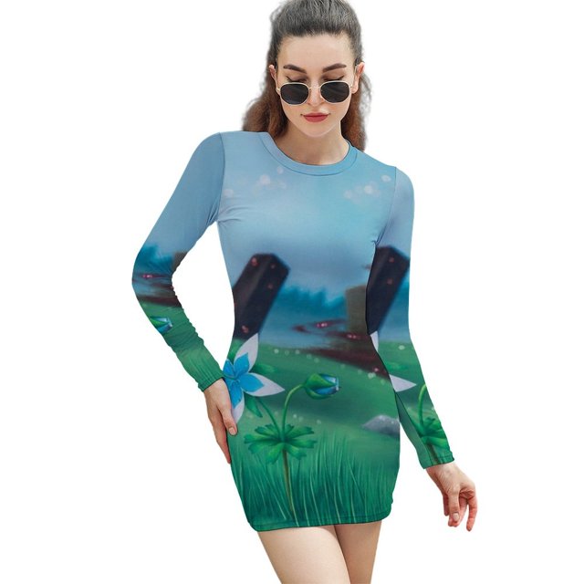 Robe Élégante Douce Princesse Silencieuse Femmes Coréenne Kawaii Col Carré Robe Mal Makes Mallory George Mal George Acrylique