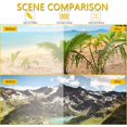 thumbnail image 4 of Clip-on Sun Glasses, Polarized Sunglasses [2 Pack Day Vision] Clip on Sunglasses, 4 of 5