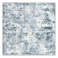 thumbnail image 3 of Unique Loom Eos Collection Area Rug - Borealis (5' Square Vintage Blue/Ivory), 3 of 7