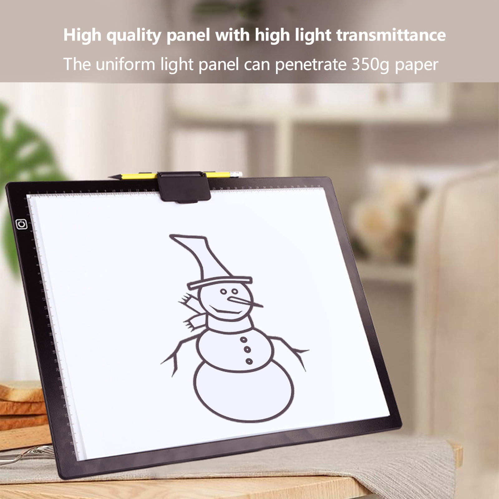 A3 Large-size Light Box 3 Level Dimmable LED Drawing Board Tracing Light Pad  Drawing Toy Flat Sketch Animation Copy Board