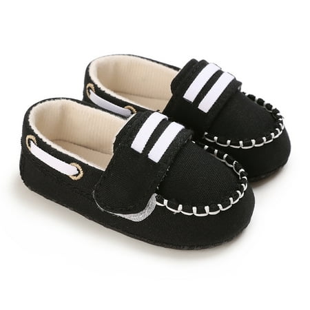 

Baby Boys Loafers Soft-soled Anti-slip Crib Shoes Prewalker Shoes First Walker Shoes