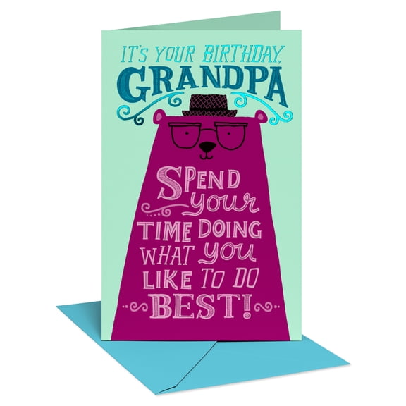 American Greetings Funny Birthday Card for Grandpa (Bragging)