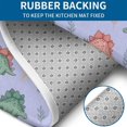 thumbnail image 4 of Purple Background Dinosaur Pattern Bathroom Rugs Sets 3 Piece,Toilet Cover Set,Absorbent Non Slip Bathroom Mats Sets with U-Shaped Contour Rug Toilet Rug Set, 4 of 5