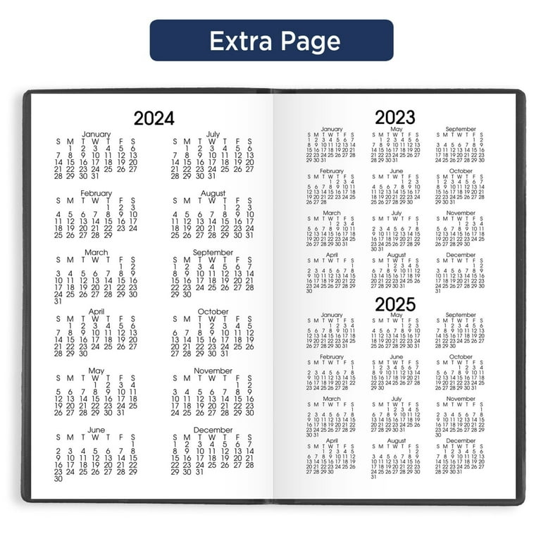 at-a-glance-dayminder-2024-monthly-planner-black-pocket-size-3-1-2-x-6-daily-blocks-walmart-com