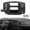 thumbnail image 6 of PIT66 Dash Center Climate Radio Trim Bezel Black Fit for Dodge Ram 1500 2002-2005/Fit Dodge Ram 2500 3500 2003-2005, 6 of 9
