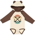 thumbnail image 3 of Inktastic Anchor Nautical Sailing Gift Boys or Girls Long Sleeve Baby Bodysuit, 3 of 5