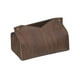 thumbnail image 1 of Funda de piel sintética para caja de pañuelos con diseño de vetas de madera, porta pañuelos rectangular, organizador de escritorio, dispensador de pañuelos para baño, caja de pañuelos para coche, caj, 1 of 6
