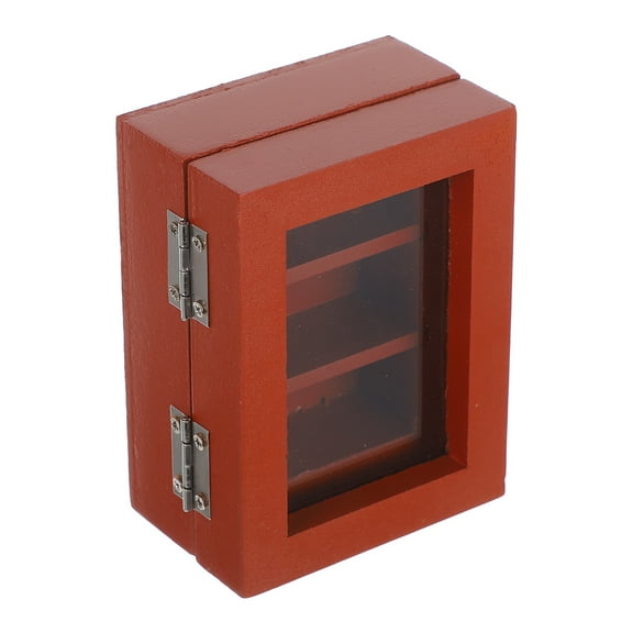 WORGEOUS Tiny Wooden Bookshelf For Small Spaces Mini Bookcase For Home Library Decor Unique Book Shelf Accessories For Aesthetic Bookish Decorations