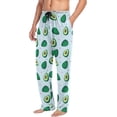 thumbnail image 5 of FREEAMG Kawaii Avocado Pajama Pants for Men, Men's Separate Bottoms, Comfortable Sleep Lounge Pj Pants, 5 of 7