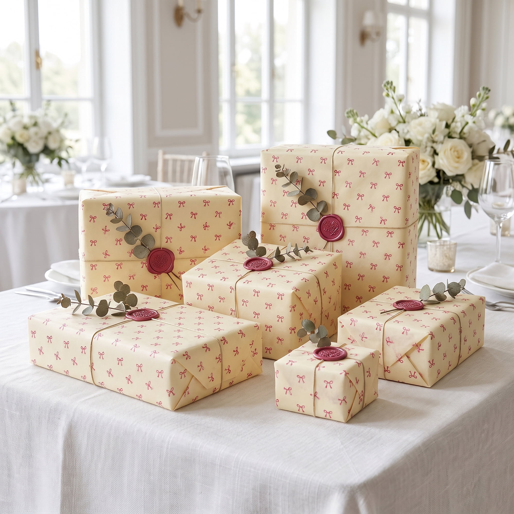 Unique Bargains Gift Wrapping Paper Sheets for All Occasions Yellow Butterfly 27.6"x 19.7"