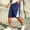 (Casual 129)Blue, variant on Mens Big & Tall Shorts Summer Breeches Solid Color Sports Elastic Waist Drawstring Pocket Fashion Casual Short Pants Plus Size