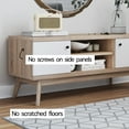 Living Skog MidCentury, Scandinavian TV Stand Media Console for Tv's