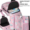 thumbnail image 4 of Crossbody Sling Backpack for Women Men Pink Sea Shells Beach Shoulder Sling Crossbody Casual Chest Bag for Travel Sports Running Hiking, 4 of 6