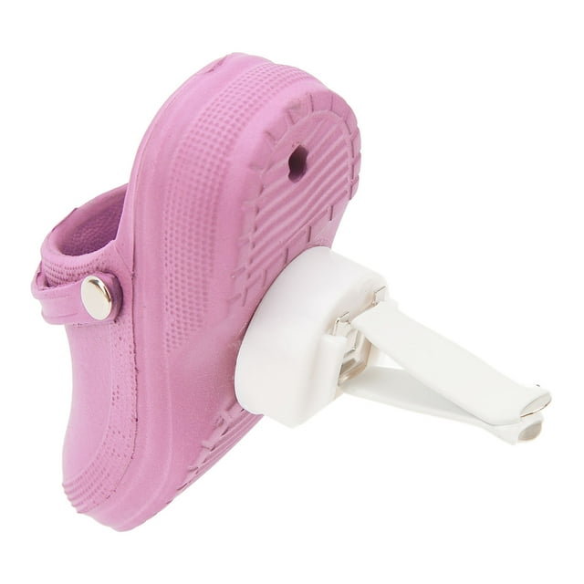 Forme de Chaussure Voiture Diffuseur Mignon Miniature Chaussure Forme Voiture Parfum pour la Décoration Rafraîchissante Rose