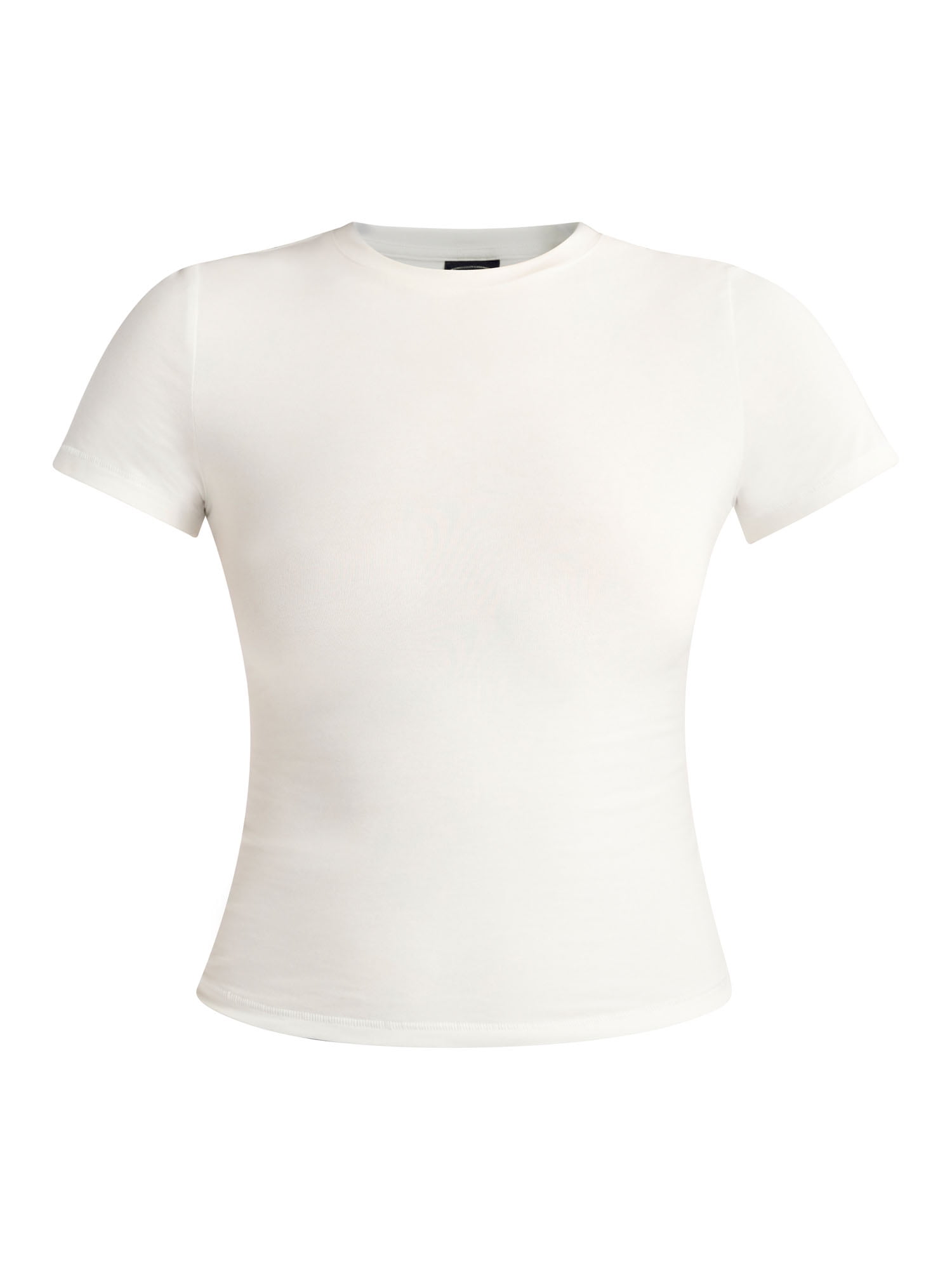 Scoop Women's Ultimate Refined Jersey Knit Fitted Baby Tee, Sizes XS-XXL