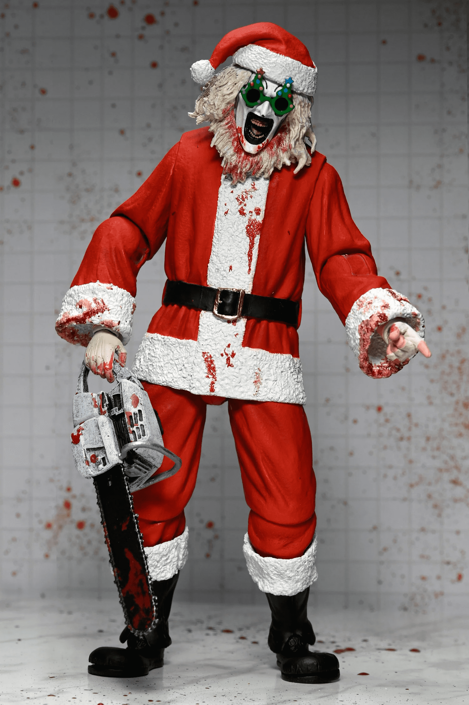 Terrifier - Ultimate Bloody Santa Suit Art the Clown 7-Inch Scale Action Figure